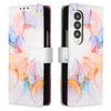 Galaxy Z Fold3 Hülle, Marmor Motiv Kunstleder Tasche Wallet Produktbild-Vorschau 2