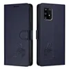 Leder Hülle für Samsung Galaxy S10 Lite Süße Katze Flip Produktbild-Vorschau 2