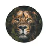 MuchoWow® Mauspad Mousepad Pflanzen - Löwe - Dschungel Produktbild-Vorschau 1