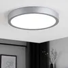 Plafoniera LED, acciaio argentato, bianco, P 28,5 cm Anteprima dell’immagine prodotto 7