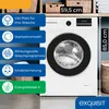 Exquisit Waschmaschine 8kg, Energieeffizienzklasse A, max. Produktbild-Vorschau 3
