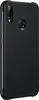 A black smartphone case is shown from a diagonal rear view. Náhled obrázku produktu