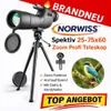 Norwiss™ Spektiv 25-75x60 Zoom Profi Teleskop Outdoor Jagd Produktbild-Vorschau 1