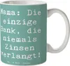 Mr. & Mrs. Panda Becher Spruch Mutter Bank - Meeresbrise - Produktbild-Vorschau 1