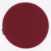 Magma Stuhlkissen AVARO Filz rund wein rot 35x2cm Produktbild-Vorschau 1