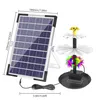 Solar Springbrunnen Pumpe 6W mit Akku 1500mAh, 12 LED & 9 Produktbild-Vorschau 2