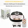 CALMENTA® Bain de pieds XXL 12L avec massage Shiatsu, Voir les images du produit 5