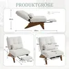 Relaxsessel, Verstellbarer rückenfreier Loungesessel aus Produktbild-Vorschau 3