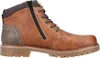 A side view of a brown leather boot. Produktbild-Vorschau