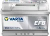 VARTA Dynamic EFB D54 Starterbatterie 12V 65Ah 650A/EN B13 Produktbild-Vorschau 1