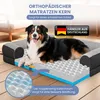 ELONEO Orthopädisches Hundebett, Größe XL - Schwarz Produktbild-Vorschau 2