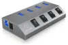 ICY BOX IB-HUB1405, USB 3.2 Gen 1 (3.1 Gen 1) Type-B, USB Náhled obrázku produktu 1