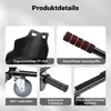 Wiltec Sitzscooter Schwarz, verstellbarer Kartsitz für Produktbild-Vorschau 7