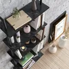 Étagère à échelle Decorotika Paula avec pieds métalliques, Voir les images du produit 3