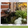 Wasserspeier Spatz aus Gusseisen inkl. Solar-Pumpe & Produktbild-Vorschau 5