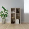 vidaXL Regał/szafka boczna dąb sonoma 66x30x98 cm Materiał Podgląd zdjęcia produktu 23