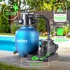 Sistema di filtraggio a sabbia AREBOS 350W 9500L/h Valvola Anteprima dell’immagine prodotto 4