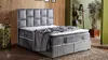 Schlafzimmer Bett Design Betten Luxus Silber JVmoebel Produktbild-Vorschau 1