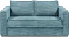 Express 3-Sitzer Schlafsofa in türkisem Kord - Produktbild-Vorschau 1
