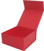 Magnetická dárková krabička červená 200 x 200 x 90 mm Náhled obrázku produktu 7