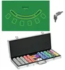SPORTNOW Pokerkoffer Set, 500 Pokerchips 11,5 Gramm, Produktbild-Vorschau 1