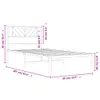 VidaXL 372219, Bílá, 85 cm, 2,07 m, 90 cm, 800 x 2000 mm, Náhled obrázku produktu 9