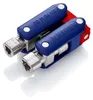 Knipex DoubleJoint, Schwarz, Blau, Rot, Druckgusszink, 2 Produktbild-Vorschau 1