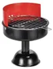 HI 16053 Posacenere con design a griglia, nero/rosso Anteprima dell’immagine prodotto 2