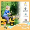 HOMCOM Sitzbagger, Aufsitzbagger mit Schaufel, Produktbild-Vorschau 4