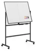 Lavagna magnetica mobile marca COSTWAY, bianca, con Anteprima dell’immagine prodotto 1