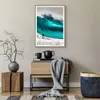 Gerahmtes Poster - Rahmen in heller Eiche - Surfen Welle Produktbild-Vorschau 7