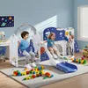 UISEBRT 9-in-1 Kinderrutsche mit Klettergerüst - Produktbild-Vorschau 6