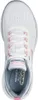 A top-down view of a white Skechers Flex Appeal 5.0 women's shoe. Podgląd zdjęcia produktu