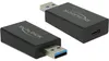 DELOCK USB3.1 Adapter C -> A Bu/St schwarz Anteprima dell’immagine prodotto 1