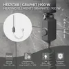LuxeBath topné těleso 900W, antracit, pro koupelnové Náhled obrázku produktu 2