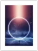 Poster - Poster ohne Rahmen - Fantasie Ring Kosmos - 30x40 Produktbild-Vorschau 1
