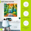 ARTland Poster Herbstlicher Spaziergang im Park Größe: Produktbild-Vorschau 3