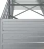 vidaXL Letto da giardino rialzato 240x80x77 cm Acciaio Anteprima dell’immagine prodotto 6