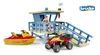 bruder bworld Stazione di salvataggio con Quad e Personal Anteprima dell’immagine prodotto 2