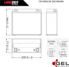 LANGZEIT YB16AL-A2 GEL Motorradbatterie 16Ah 12V 310AEN GEL Produktbild-Vorschau 5