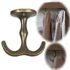 LS-LebenStil Doppel Regalhaken Messing Vintage Schrankhaken Produktbild-Vorschau 2