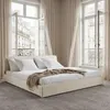 LATINI Polsterbett mit höhenverstellbarem Kopfteil, 180x200 Produktbild-Vorschau 1
