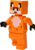 A 3D render of a LEGO Minecraft fox character. Produktbild-Vorschau