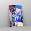 Bilder auf glas - Einteilig - Zuhause blumen straße himmel Produktbild-Vorschau 4