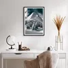 Gerahmtes Poster - Schwarzer Rahmen - Dunkel Himmel Berg - Produktbild-Vorschau 6