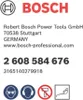 Bosch 2 608 584 676, métal, 80 mm, acier inoxydable Voir les images du produit 14