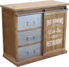 Milani Home - madia credenza in legno e metallo 89 x 43 x Anteprima dell’immagine prodotto 1