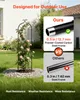 SucceBuy mreža 152 x 40,5 cm v sade 4 ks, kovová opora s Náhľad obrázku produktu 3