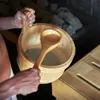 LuxeBath Sauna příslušenství sada z borového dřeva 4dílná Náhled obrázku produktu 8
