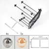 Isorella Deckenlampe aus Metall/Glas in Produktbild-Vorschau 5